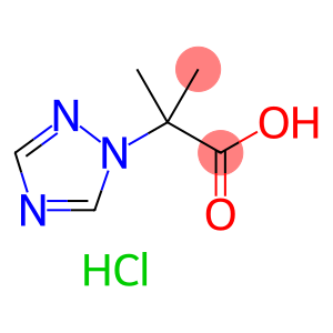 2-Methyl-2-[1,2,4]triazol-1-yl-propionic acidhydrochloride