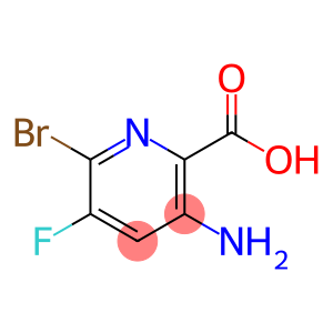 3-AMino-6-broMo-5-fluoro-2-pyridinecarboxylic acid