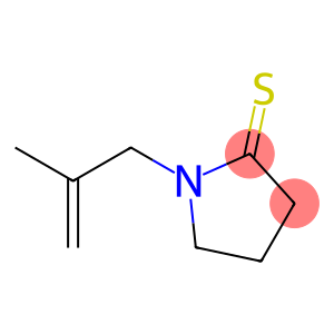 2-Pyrrolidinethione,  1-(2-methyl-2-propenyl)-  (9CI)