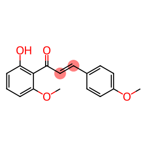 2-Propen-1-one, 1-(2-hydroxy-6-methoxyphenyl)-3-(4-methoxyphenyl)-, (2E)-