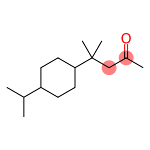 4-[4-(isopropyl)cyclohexyl]-4-methylpentan-2-one