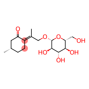 Cyclohexanone, 2-[2-(β-D-glucopyranosyloxy)-1-methylethylidene]-5-methyl-, (2E,5S)-