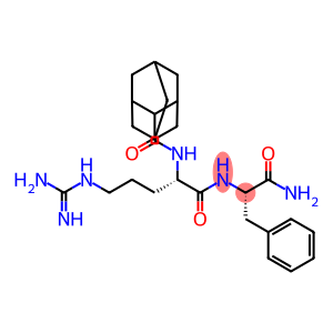 2-Adamantanecarbonyl-Arg-Phe-NH trifluoroacetate salt