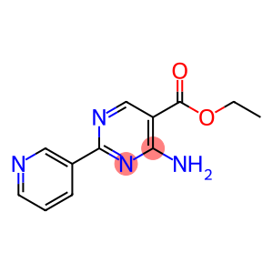 4-Amino-2-(3-pyridinyl)-5-pyrimidinecarboxylic acidethylester