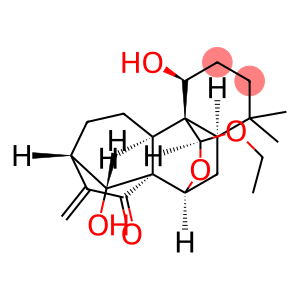 Kaur-16-en-15-one, 7,20-epoxy-20-ethoxy-1,14-dihydroxy-, (1α,7α,14R,20S)-