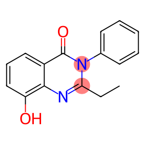 4(3H)-Quinazolinone,  2-ethyl-8-hydroxy-3-phenyl-