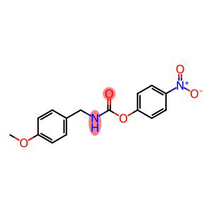 Carbamic acid, N-[(4-methoxyphenyl)methyl]-, 4-nitrophenyl ester
