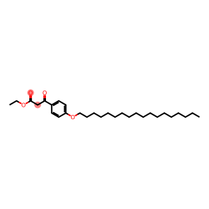 p-Stearyloxybenzoylacetic acid ethyl ester