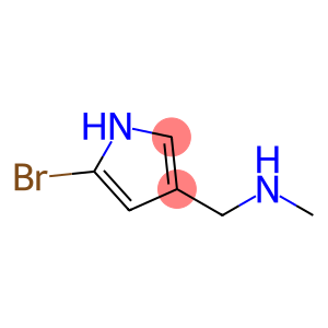 (5-bromo-1H-pyrrol-3-yl)-N-methylmethanamine