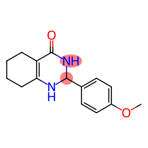 2-(4-Methoxyphenyl)-2,3,5,6,7,8-hexahydroquinazolin-4(1H)-one