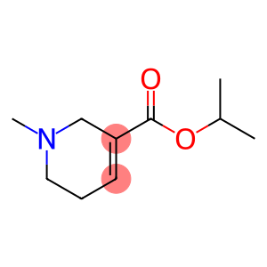 3-Pyridinecarboxylic acid, 1,2,5,6-tetrahydro-1-methyl-, 1-methylethyl ester