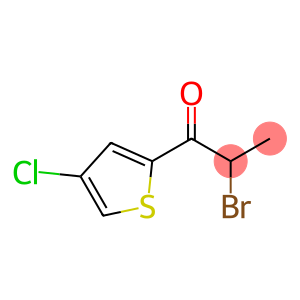 1-Propanone, 2-bromo-1-(4-chloro-2-thienyl)-