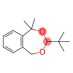 2,4-Benzodioxepin, 3-(1,1-dimethylethyl)-1,5-dihydro-1,1-dimethyl-