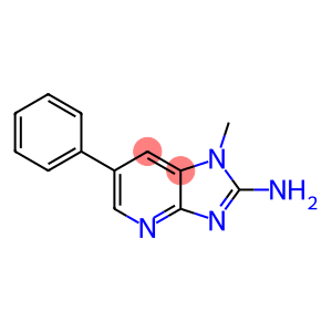 1H-Imidazo(4,5-B)pyridine, 2-amino-1-methyl-6-phenyl-