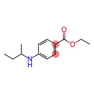 Benzoic acid, 4-[(1-methylpropyl)amino]-, ethyl ester