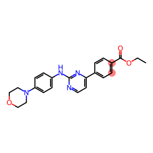 ethyl 4-(2-(4-MorpholinophenylaMino)pyriMidin-4-yl)benzoate