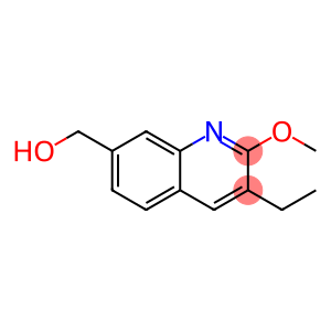 7-Quinolinemethanol, 3-ethyl-2-methoxy-