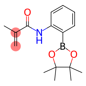 N-(2-(4,4,5,5-四甲基-1,3,2-二氧杂硼烷-2-基)苯基)甲基丙烯酰胺