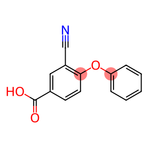 3-Cyano-4-phenoxybenzoic acid