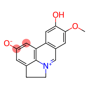 Pyrrolo[3,2,1-de]phenanthridinium, 4,5-dihydro-2,10-dihydroxy-9-methoxy-, inner salt