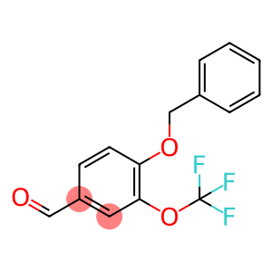 Benzaldehyde, 4-(phenylmethoxy)-3-(trifluoromethoxy)-