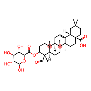 (3beta,5Xi,9xi,18xi)-28-hydroxy-23,28-dioxoolean-12-en-3-yl hexopyranosiduronic acid