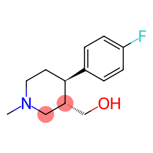 (-)Trans-4-(4-Fluorophenyl)-3-hydroxy methyl-N-methyl piperidine