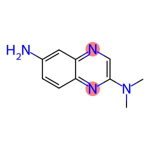 2,6-Quinoxalinediamine,N2,N2-dimethyl-(9CI)