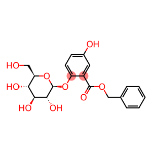 2-(β-D-Glucopyranosyloxy)-5-hydroxybenzoic acid benzyl ester