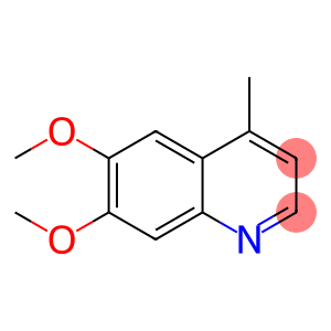 Quinoline, 6,7-dimethoxy-4-methyl-