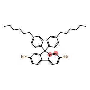 9H-Fluorene, 2,7-dibromo-9,9-bis(4-hexylphenyl)-