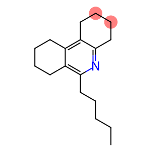 1,2,3,4,7,8,9,10-Octahydro-6-pentylphenanthridine