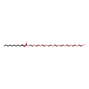 Dodecanoic acid 26-hydroxy-3,6,9,12,15,18,21,24-octaoxahexacosan-1-yl ester