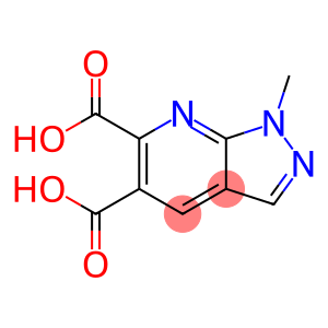 1H-Pyrazolo[3,4-b]pyridine-5,6-dicarboxylic acid, 1-methyl-