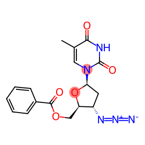 5'-O-BENZOYL-3'-AZIDO-3'-DEOXYTHYMIDINE