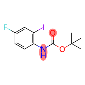 Carbamic acid, N-(4-fluoro-2-iodophenyl)-, 1,1-dimethylethyl ester