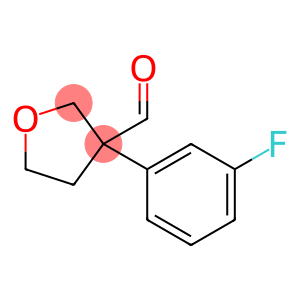 3-(3-fluorophenyl)tetrahydro-3-furancarbaldehyde(SALTDATA: FREE)