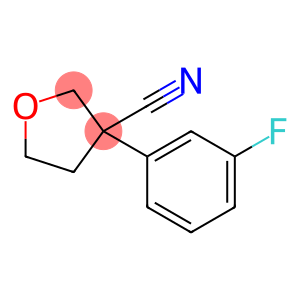 3-(3-fluorophenyl)tetrahydro-3-furancarbonitrile(SALTDATA: FREE)