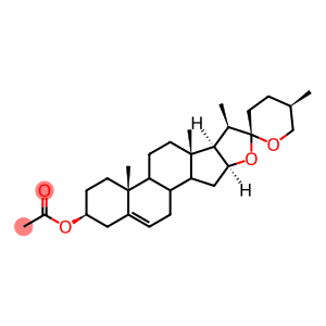 (25R)-3β-Acetoxy-spirostane-5-ene