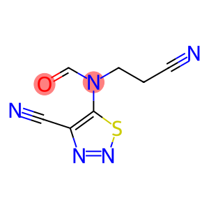 Formamide, N-(2-cyanoethyl)-N-(4-cyano-1,2,3-thiadiazol-5-yl)-