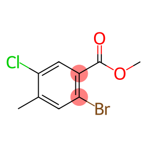 2-Bromo-5-chloro-4-methyl-benzoic acid methyl ester
