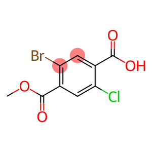 Benzoic acid, 5-broMo-2-chloro-4-(Methoxycarbonyl)-