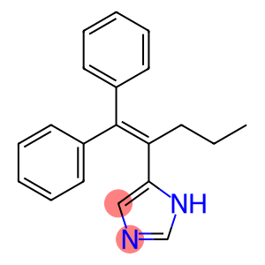 1H-Imidazole, 5-[1-(diphenylmethylene)butyl]-