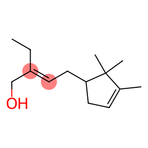 2-Ethyl-4-(2,2,3-trimethylcyclopent-3-en-yl)-but-2-en-1-ol