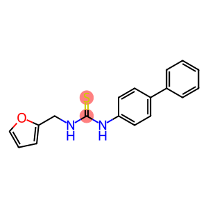 1-(biphenyl-4-yl)-3-(furan-2-ylmethyl)thiourea