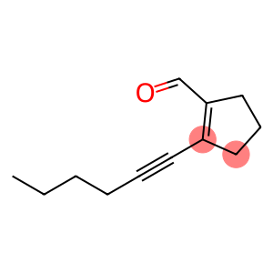1-Cyclopentene-1-carboxaldehyde, 2-(1-hexyn-1-yl)-