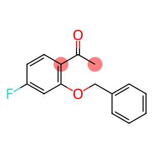 1-[4-Fluoro-2-(phenylmethoxy)phenyl]ethanone