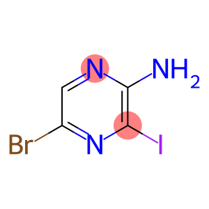 5-Bromo-3-iodo-pyrazin-2-ylamine