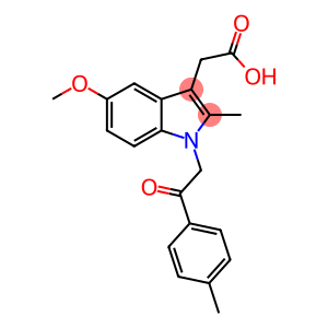 1-(4-Methylphenacyl)-2-methyl-5-methoxyindol-3-ylacetic acid