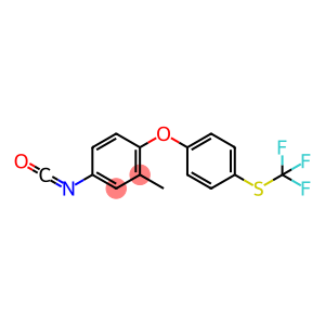 4-isocyanato-2-methyl-1-[4-[(trifluoromethyl)thio]phenoxy]Benzene